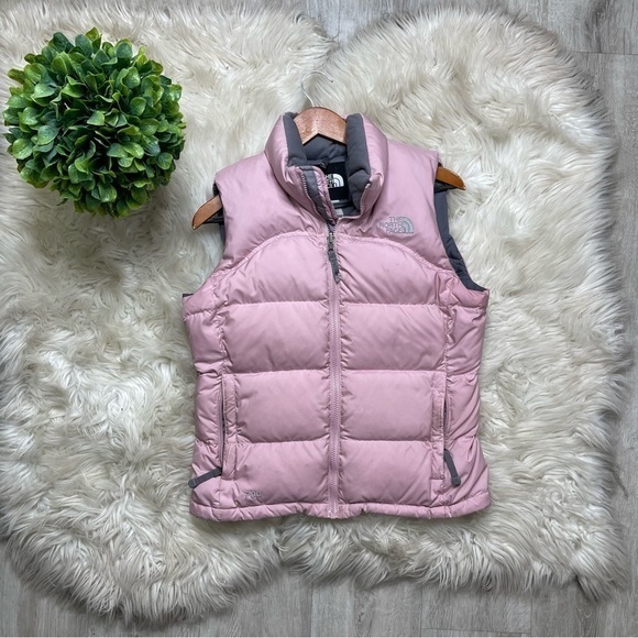The North Face Pink 700 Down Puffer‎ Vest - Picture 1 of 12